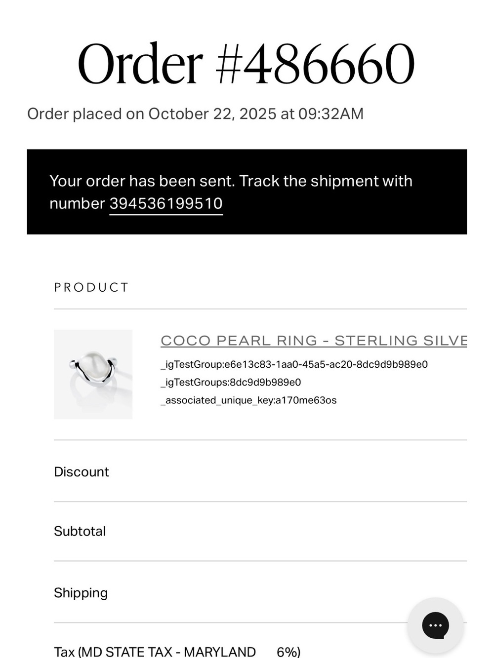 Ring Concierge Coco Pearl Ring - Picture 4 of 4